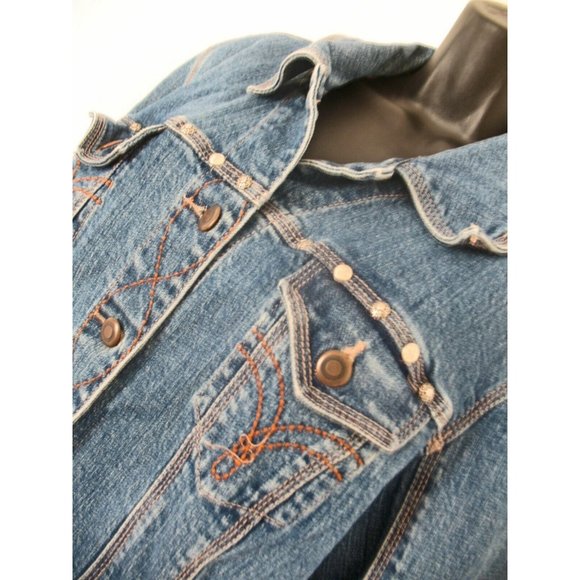 Classic Blue Jean Jacket - Picture 2 of 7